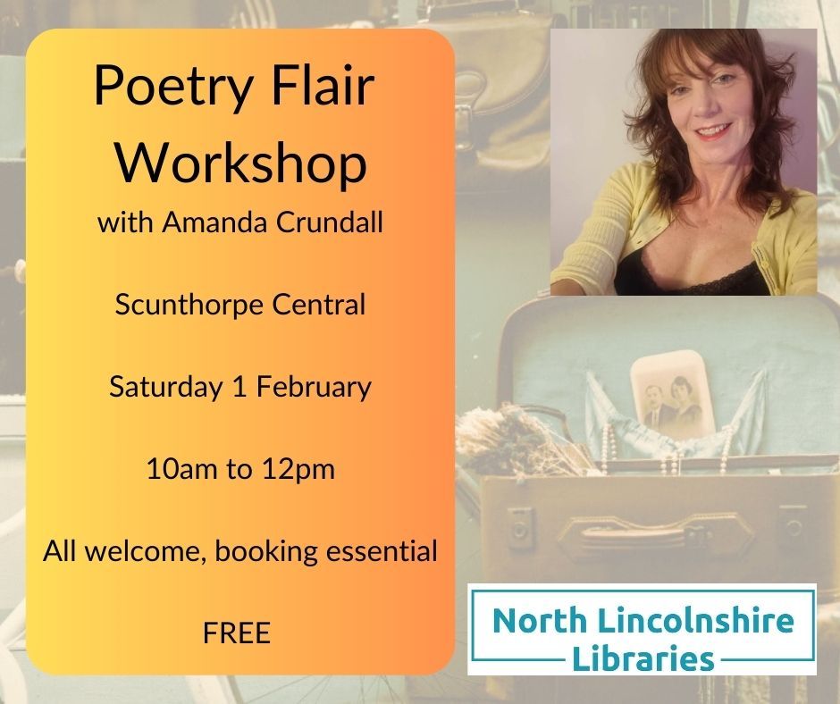 Poetry Flair Workshop: with Amanda Crundall