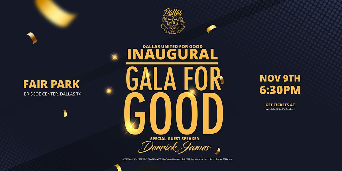 Dallas United For Good Presents: The Gala For Good