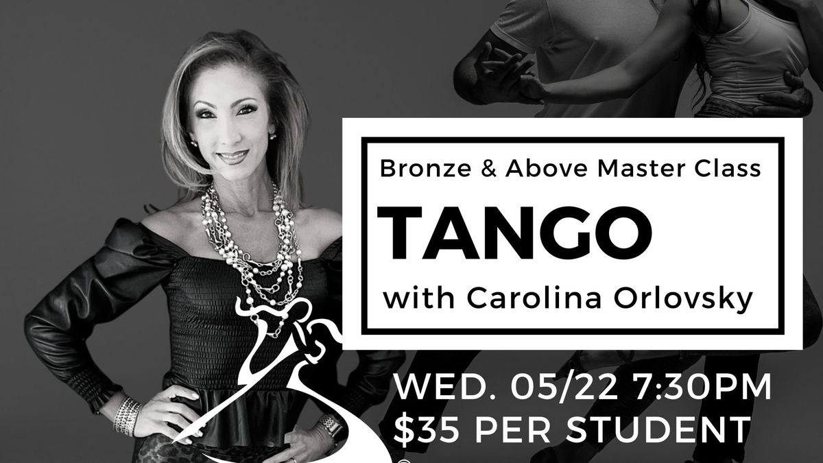 Tango Master Class with Carolina Orlovsky