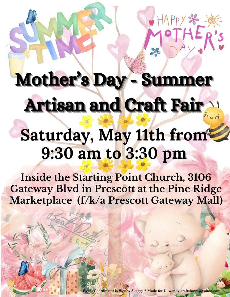 Artisan & Craft Fair Hosted by  Wendy Skaggs.