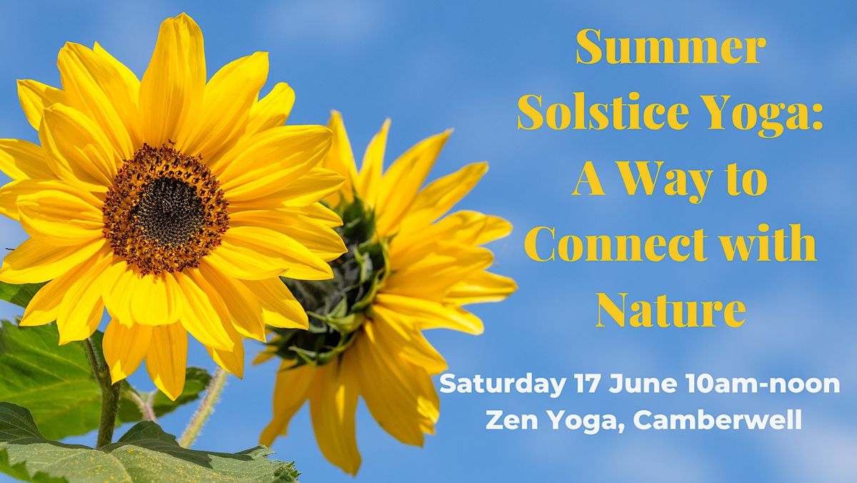 Summer Solstice Yoga: A Way to Connect with Nature