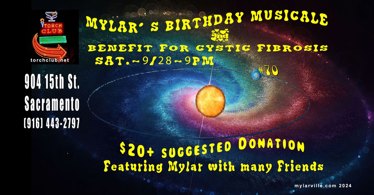 Mylar & Friends CF Benefit at The Torch Club