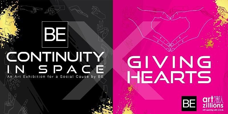 Giving HeARTs x Continuity in Space Art Exhibition 4-12 Dec  Opening 5 Dec