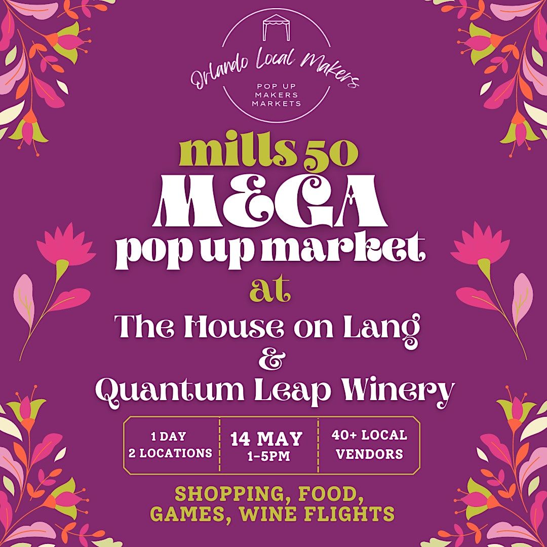 MEGA Pop Up Market at The House on Lang AND Quantum Leap Winery