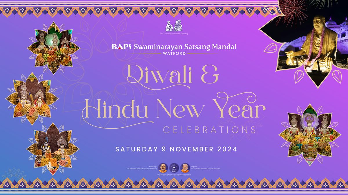 Diwali & Hindu New Year Celebrations - BAPS Watford