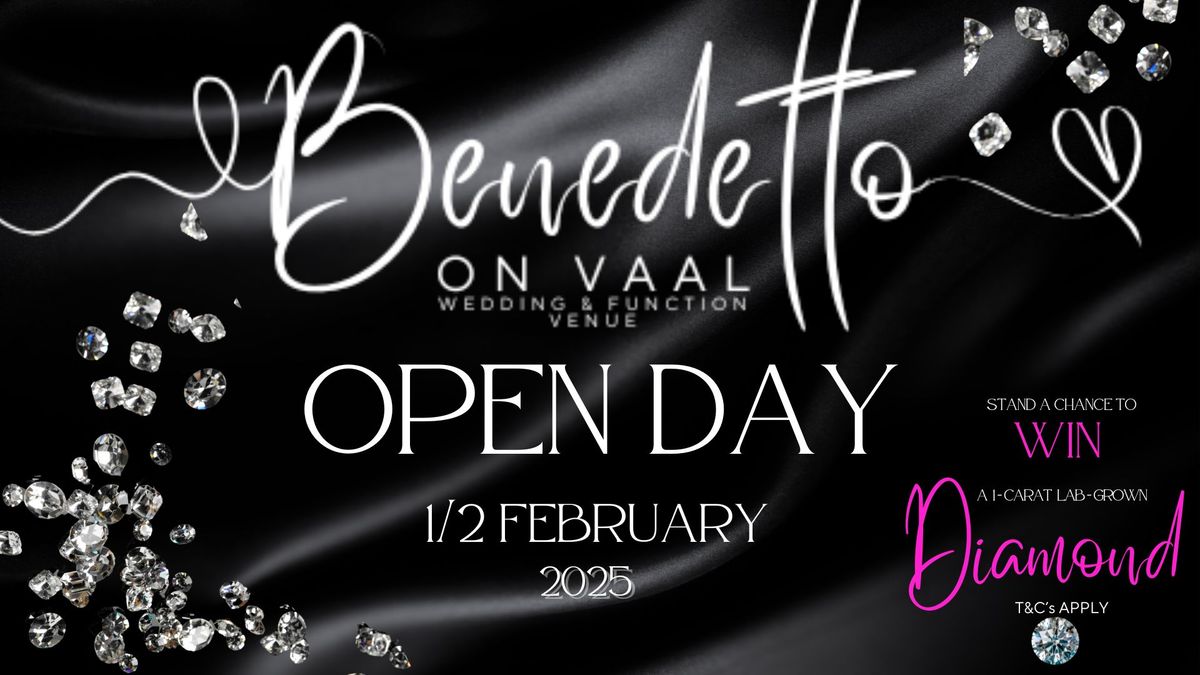 Benedetto on Vaal Venue Open Day