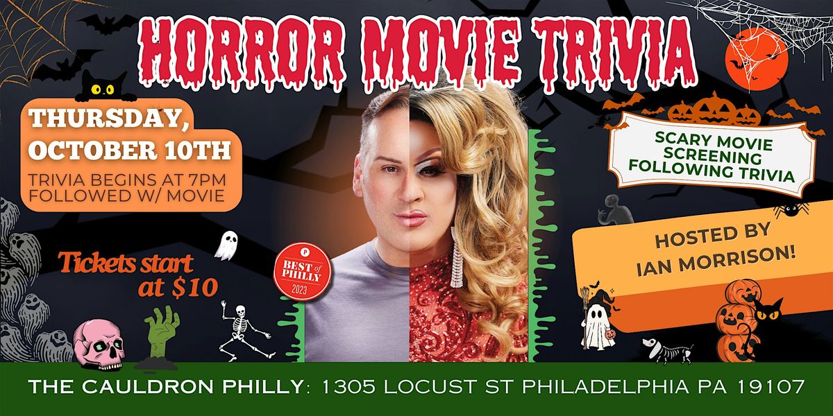 Horror Movie Trivia Night at The Cauldron