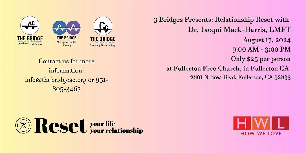 Relationship Reset with Dr. Jacqui Mack-Harris, LMFT - Couple's  Edition