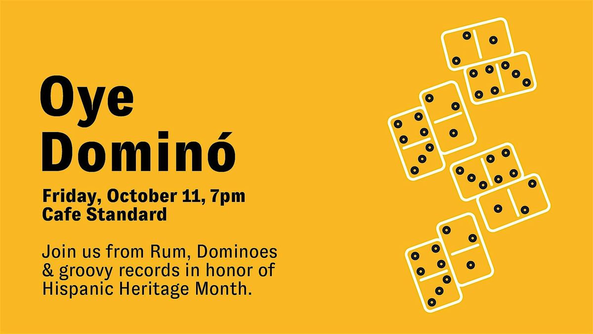 The Standard Presents: Oye Domin\u00f3