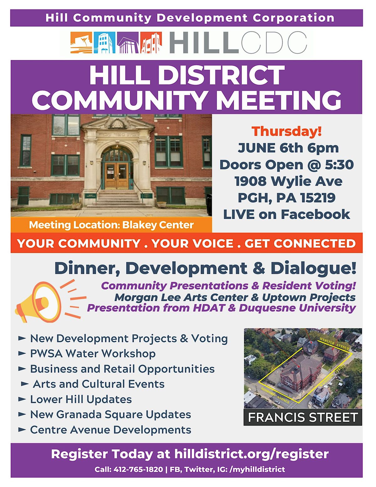 Hill District Community Meeting