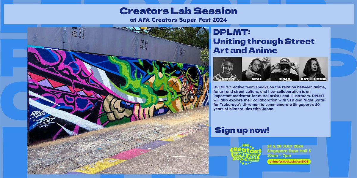 Uniting through Street Art and Anime with DPLMT