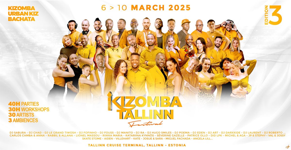 KIZOMBA TALLINN FESTIVAL 2025 Official event 