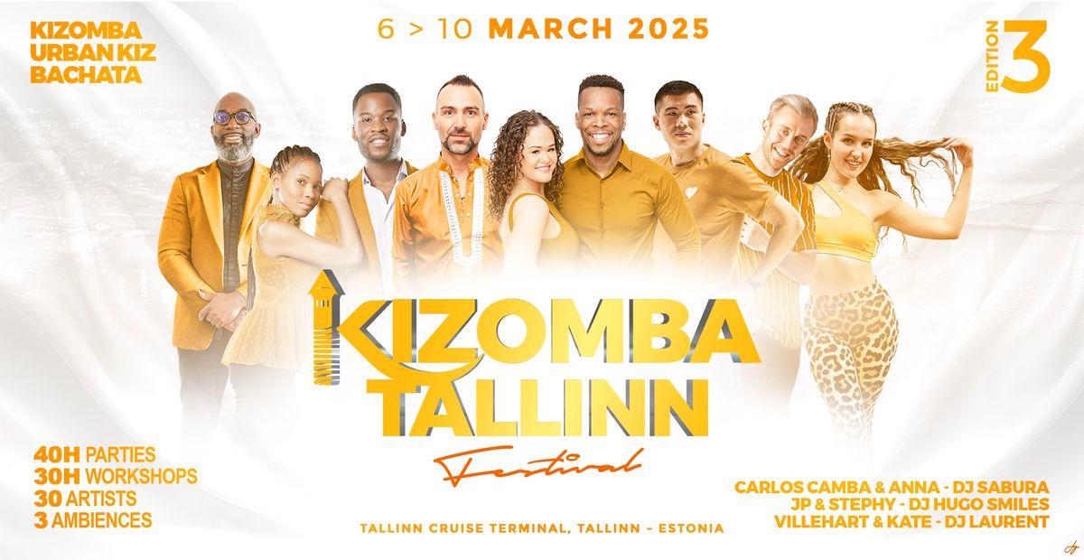 KIZOMBA TALLINN FESTIVAL 2025 Official event 