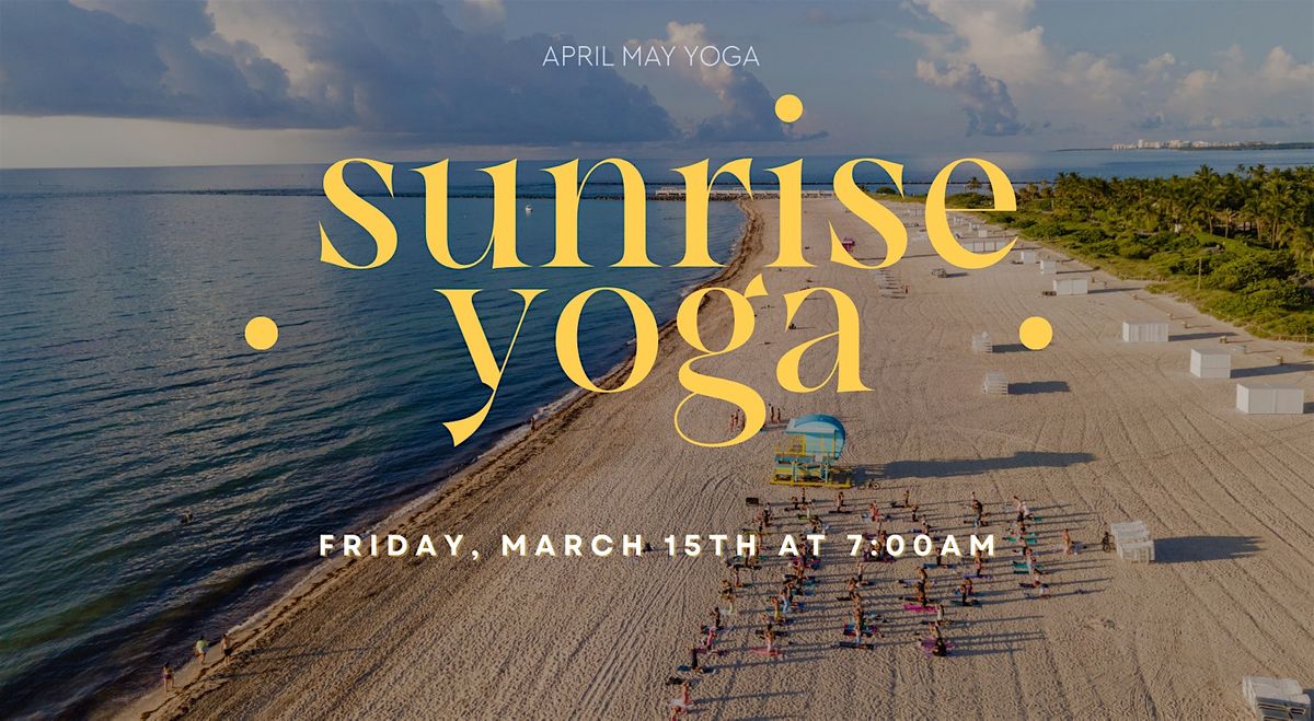 Sunrise Beach Yoga - 3\/15\/24