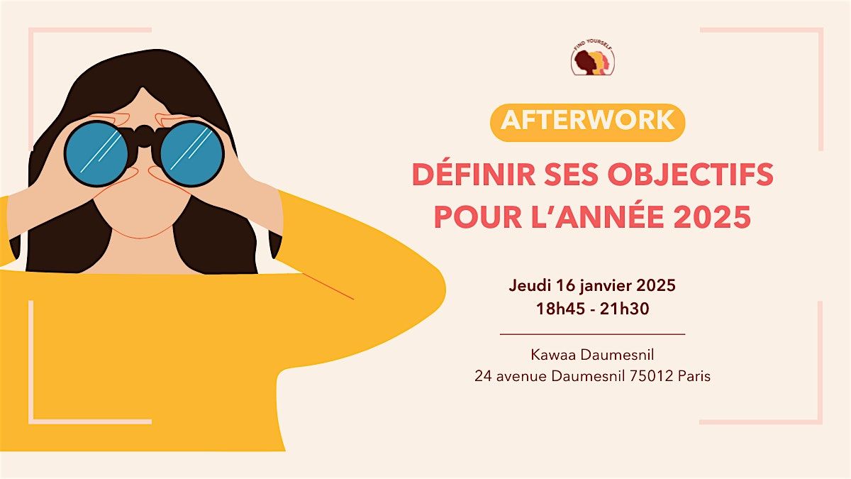 Afterwork : D\u00e9finir ses objectifs 2025