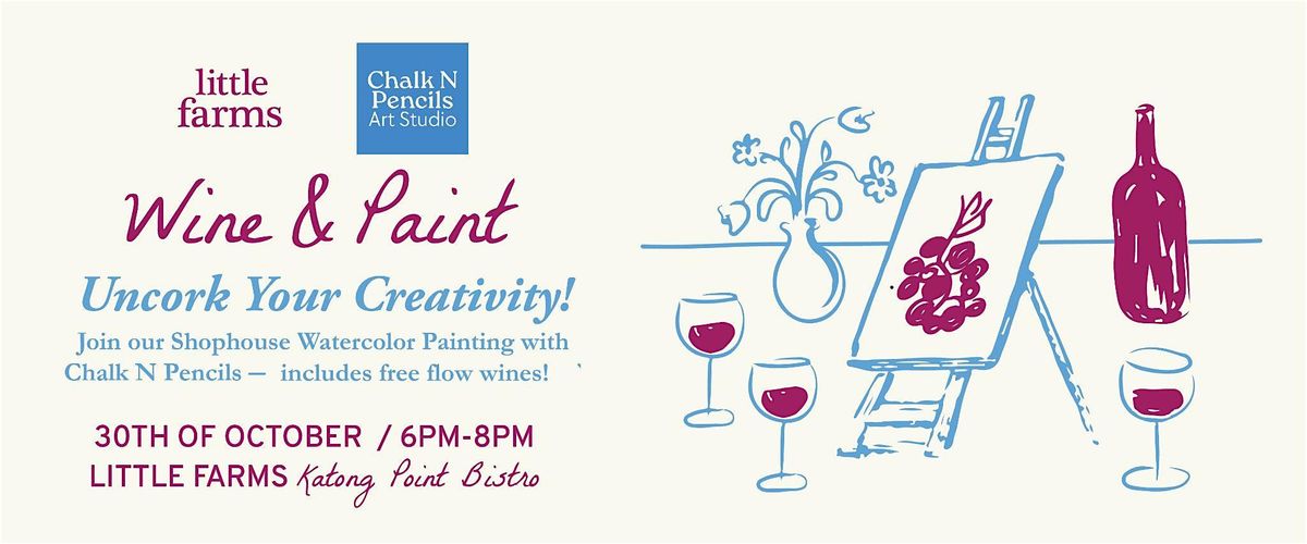 Wine & Paint Night at Katong Point