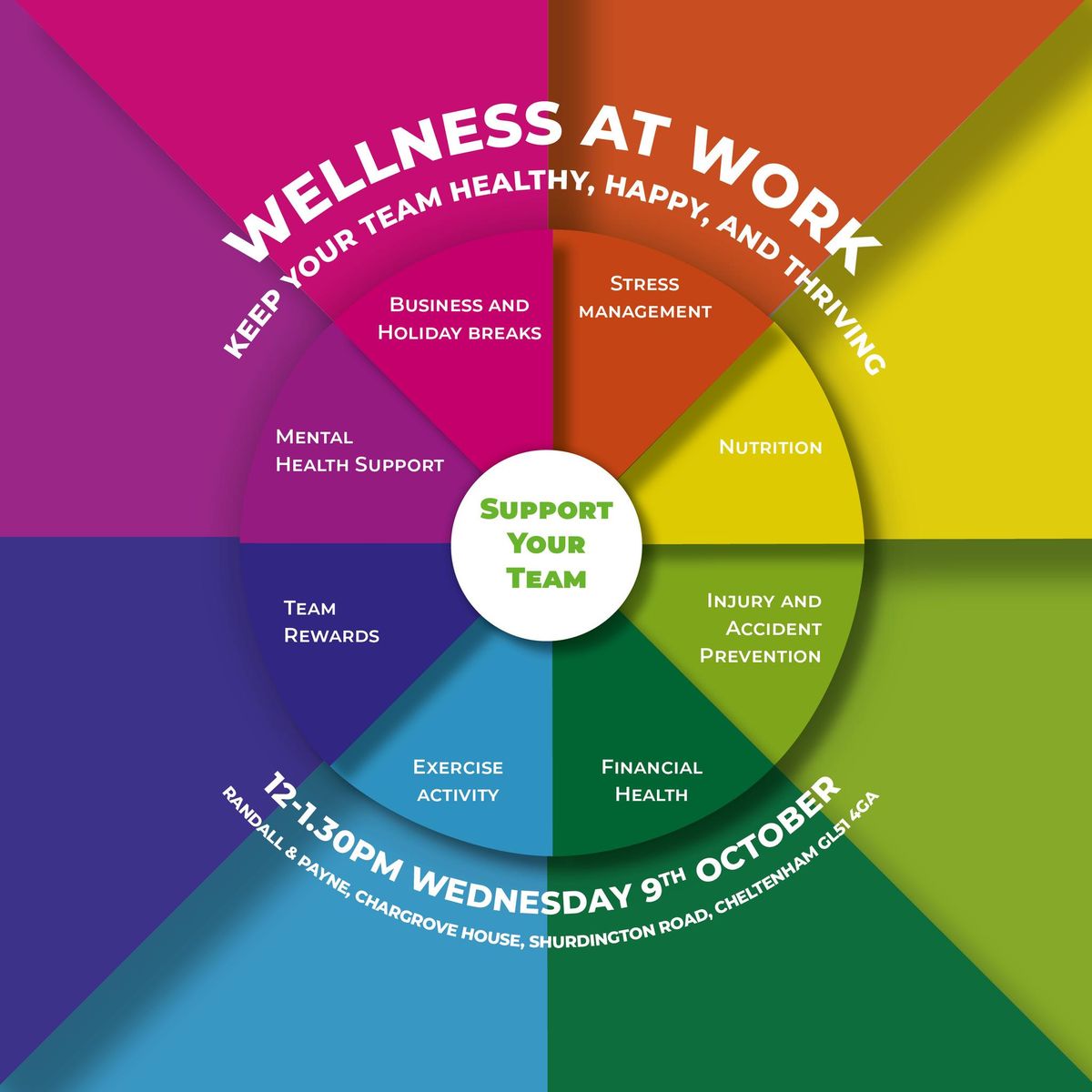 Wellness At Work-Keep Your Team Healthy, Happy and Thriving