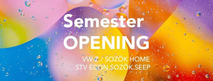 Semester Opening VW-Z\/soz\u00f6k-home\/stv-econ.soz\u00f6k.seep