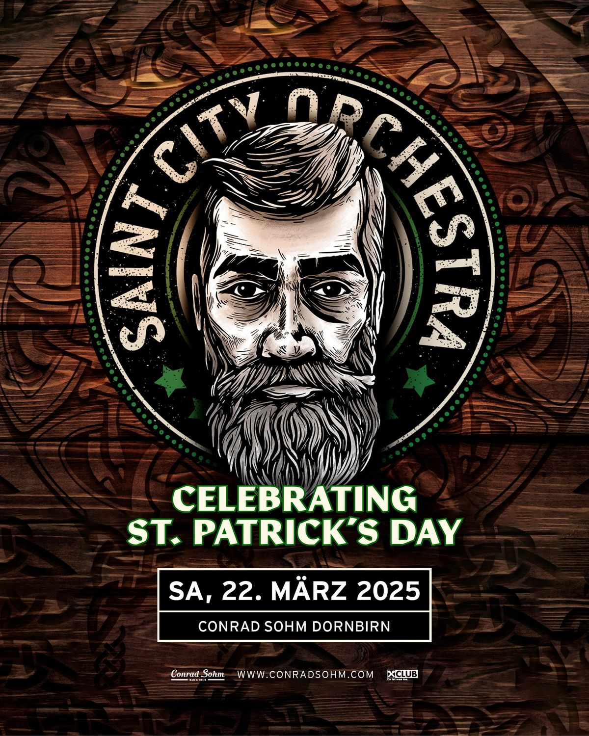 Saint City Orchestra | Celebrating St. Patrick's Day \u2022 Sa, 22. M\u00e4rz 2025 \u2022 Conrad Sohm Dornbirn