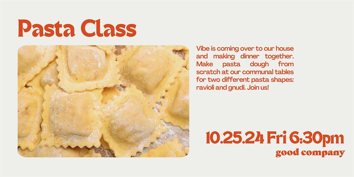 Fall Pasta Cooking Class