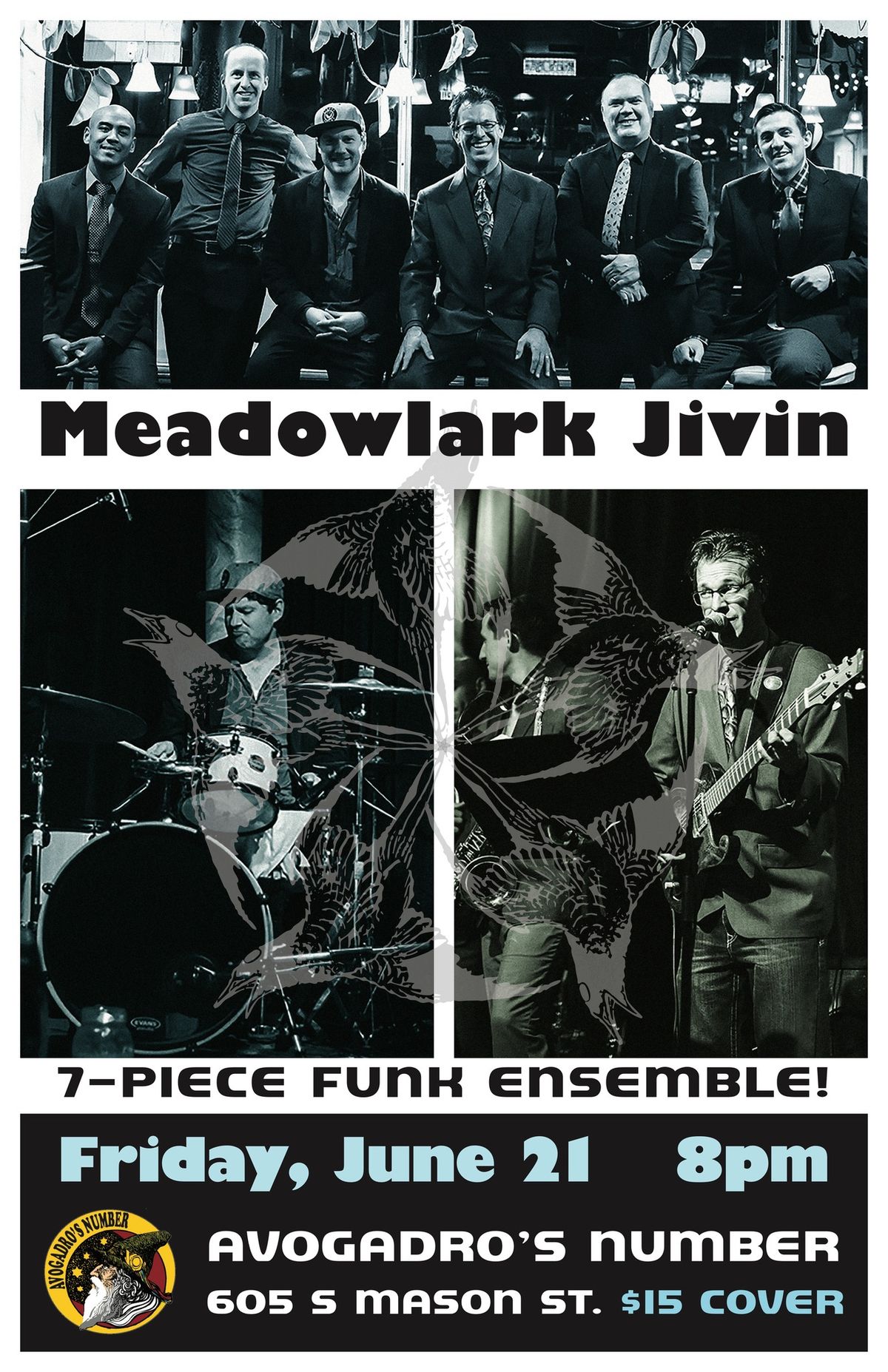 Meadowlark Jivin live at Avogadro's Number! 