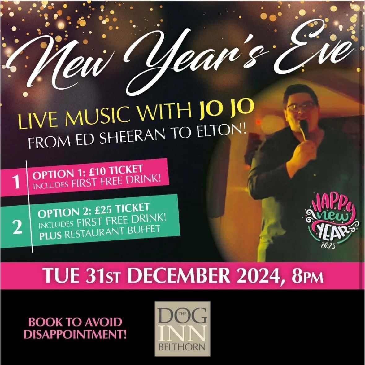 New Year's Eve Bash at The Dog Inn