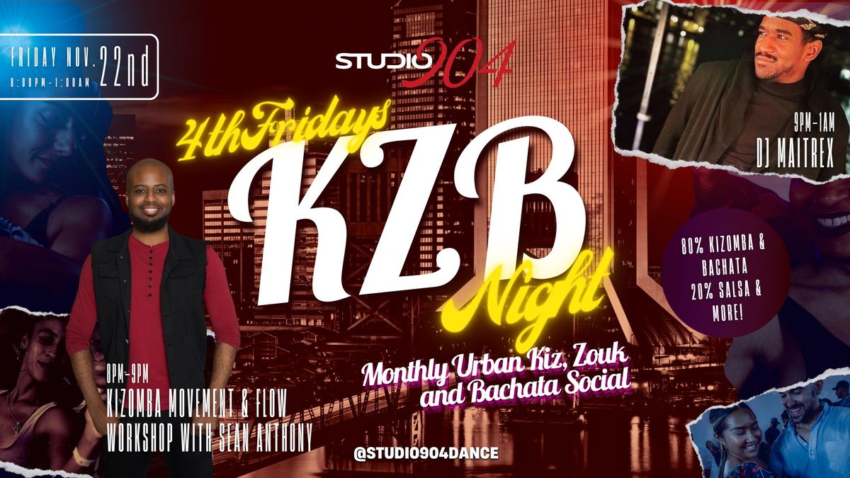 4th Friday KZB Nights at Studio 904 I Latin Beat 904