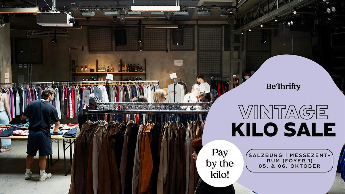 BeThrifty Vintage Kilo Sale | Salzburg | 05. & 06. Oktober