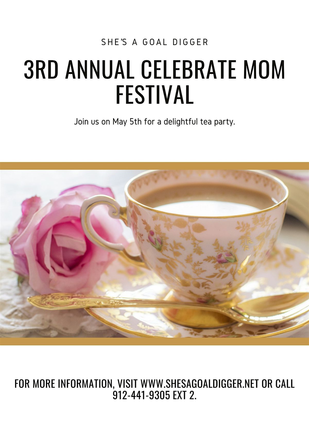 3rd Annual Celebrate Mom Festival - Tea Party