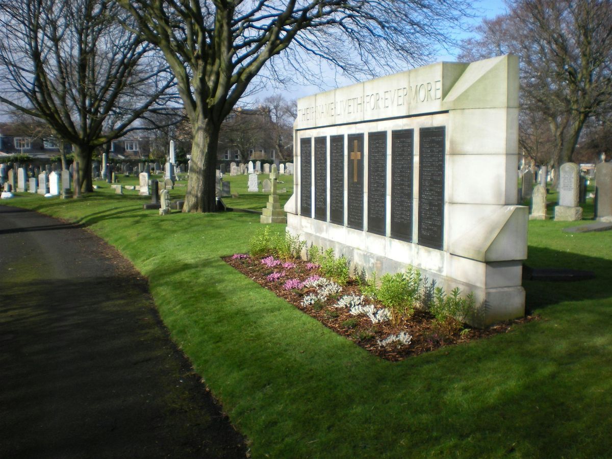 CWGC Tours 2024 - Seafield Cemetery Edinburgh