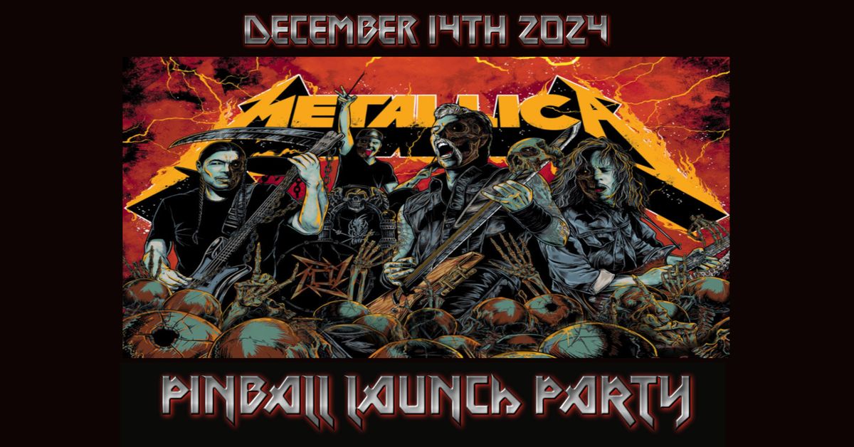 PTP-Metallica Pinball Launch Party $375 Payout