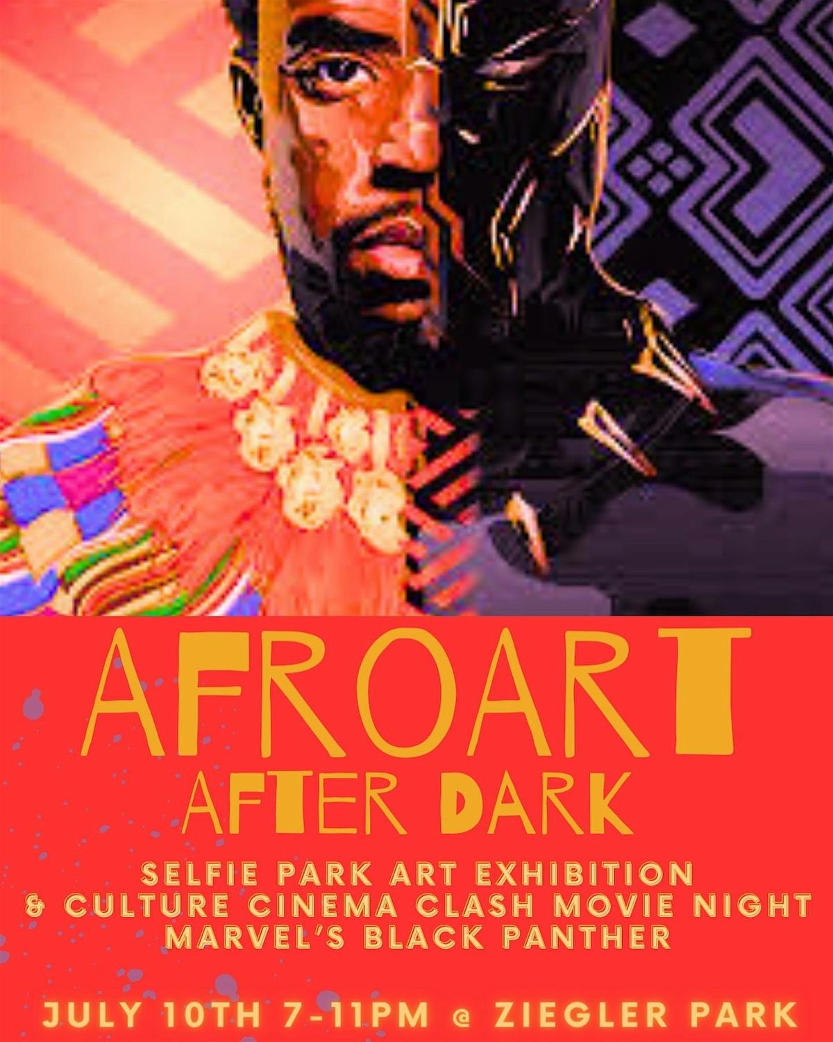 AfroArt After Dark Selfie Park & Culture Cinema