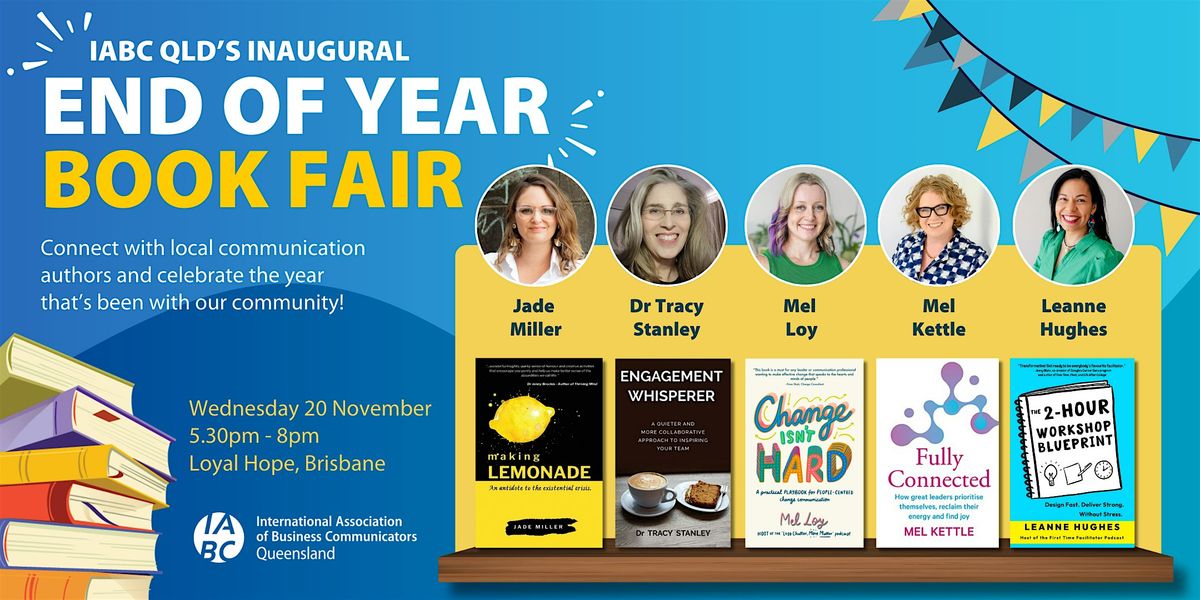 IABC Qld Book Fair & End-of-Year Event