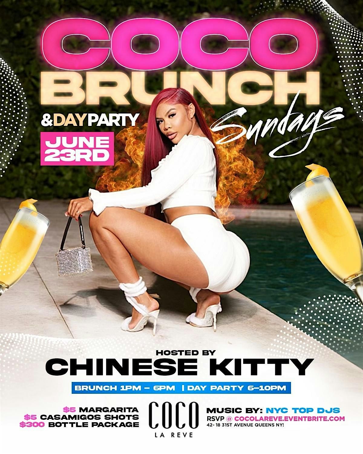 COCO BRUNCH & DAY PARTY HOSTED BY @CHINESEKITTY