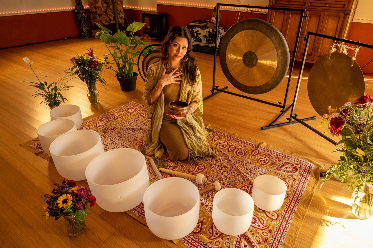Heart Frequency: Cacao Rose Ceremony & Soundbath with Maryzelle
