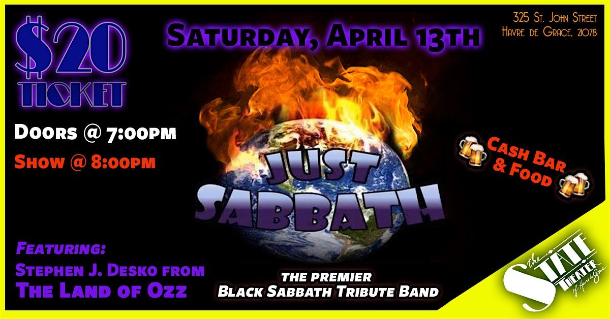 Just Sabbath - The Premier Black Sabbath Tribute