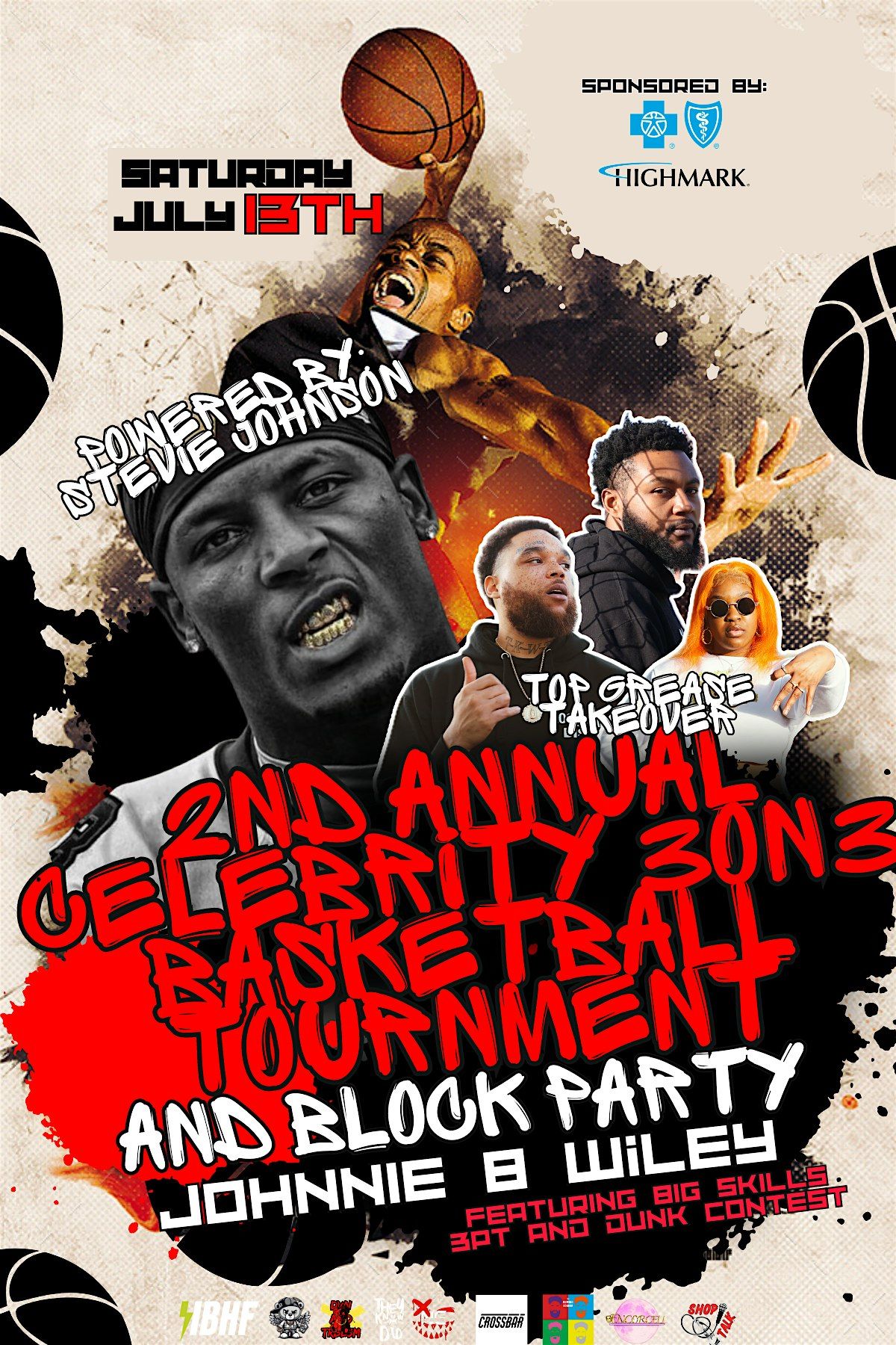 2ND ANNUAL CELEBRITY 3ON3 BASKETBALL TOURNAMENT AND BLOCK PARTY