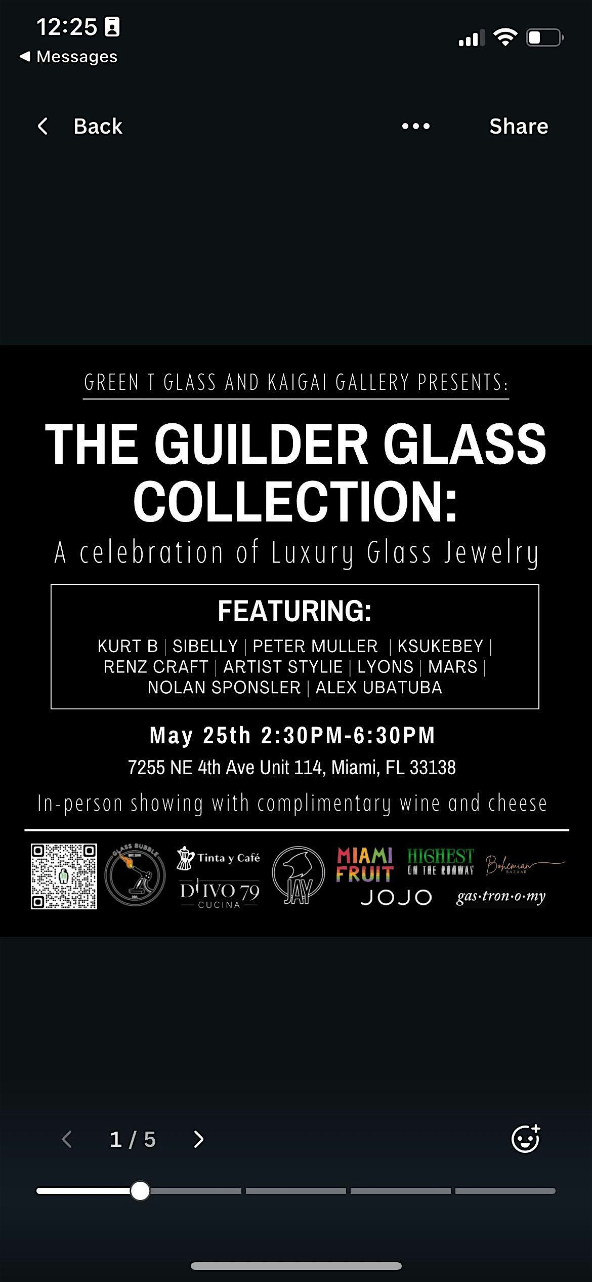 The Guilder's Glass Collection: A Celebration of Luxury Glass Jewelry