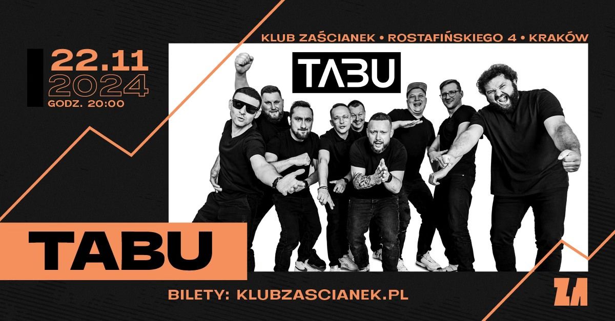 TABU | 22\/11\/2024 | Krak\u00f3w, Klub Za\u015bcianek