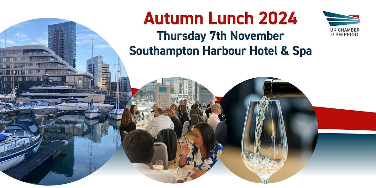 UK Chamber of Shipping Autumn Lunch 2024