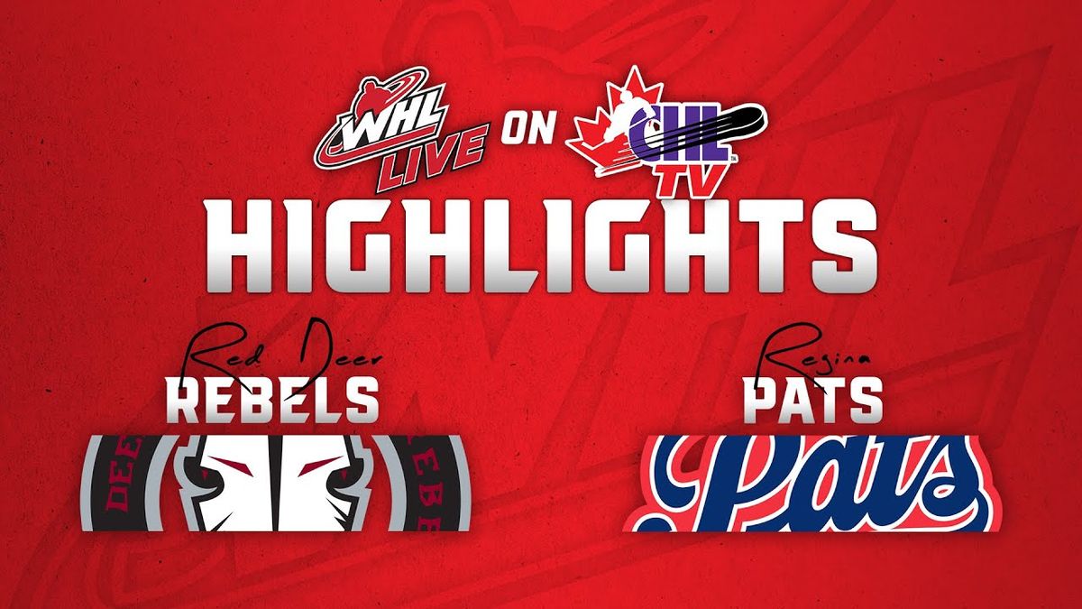Regina Pats vs. Red Deer Rebels