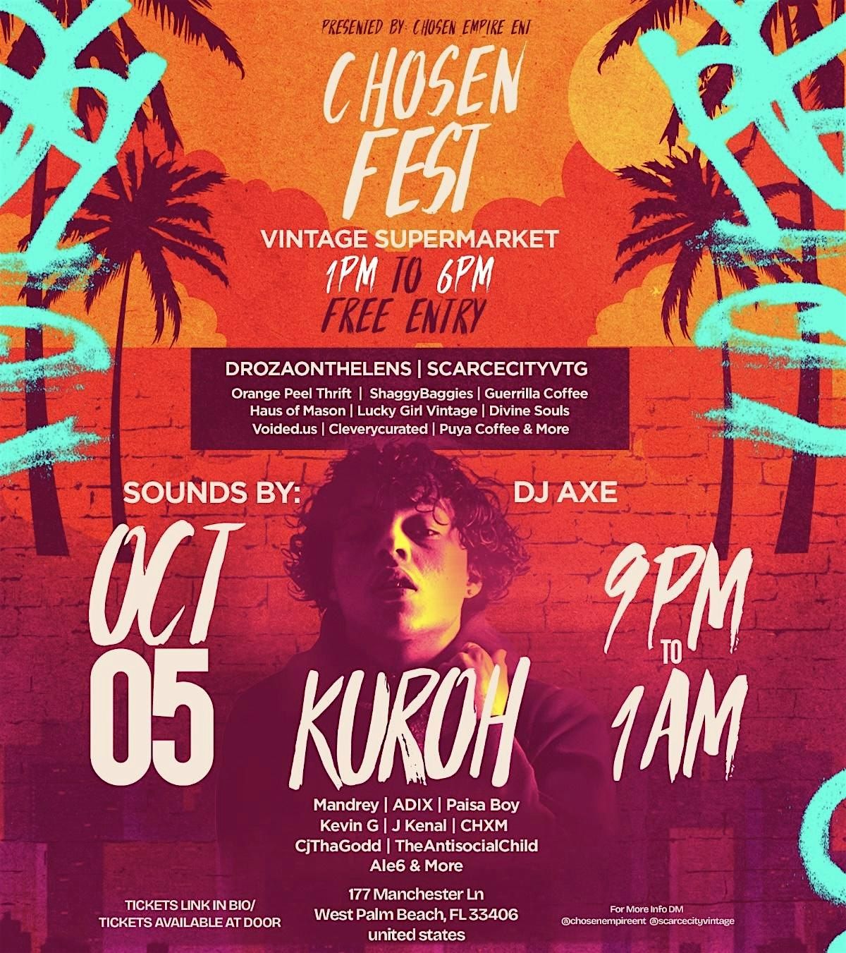 CHOSEN FEST: VINTAGE SUPERMARKET & ARTIST SHOWCASE