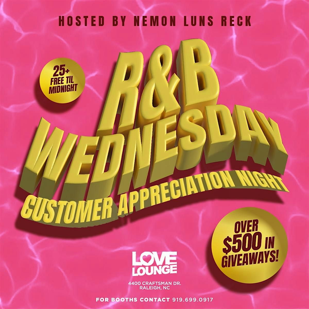 R&b Wednesday Lovers & Friends Edition