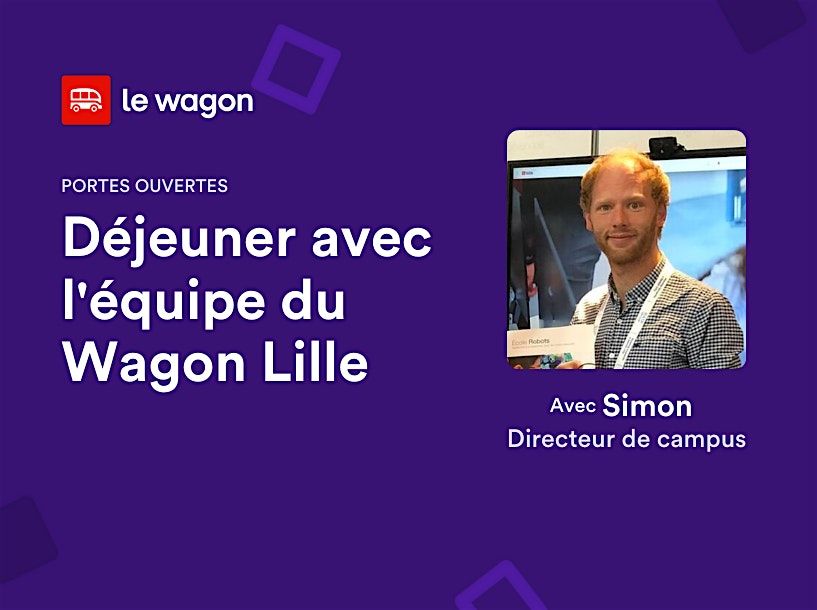 [Portes ouvertes] - D\u00e9jeuner et Rencontre avec l'\u00c9quipe du Wagon