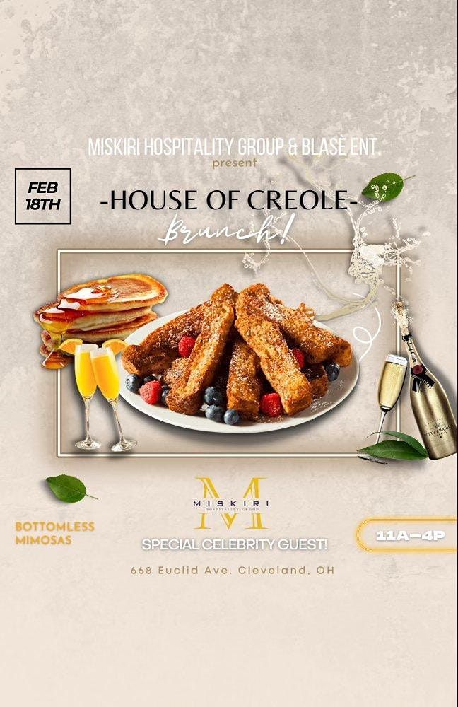 All Star Weekend 2022-Brunch by House of Creole