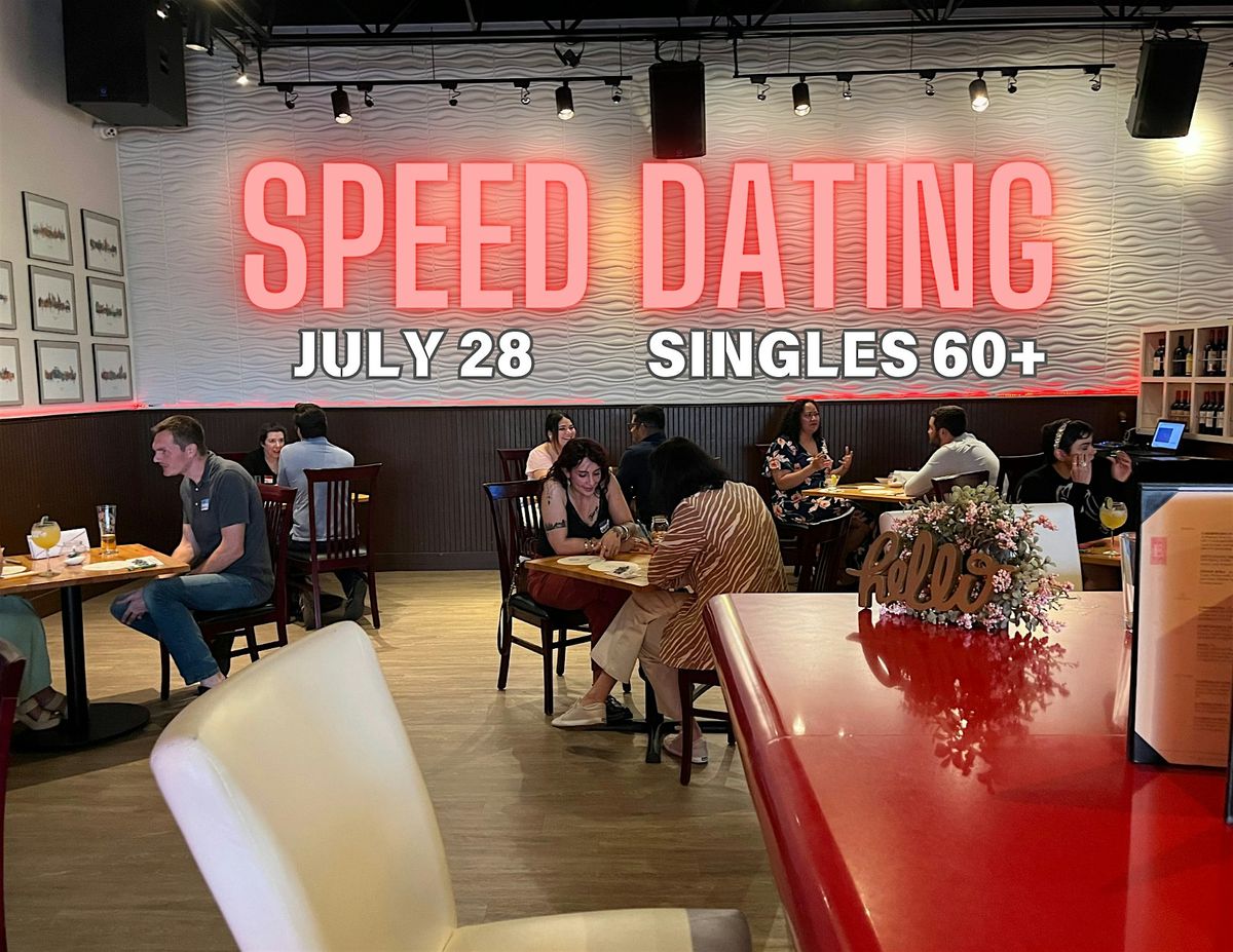 Speed Dating (Seniors 60 +)