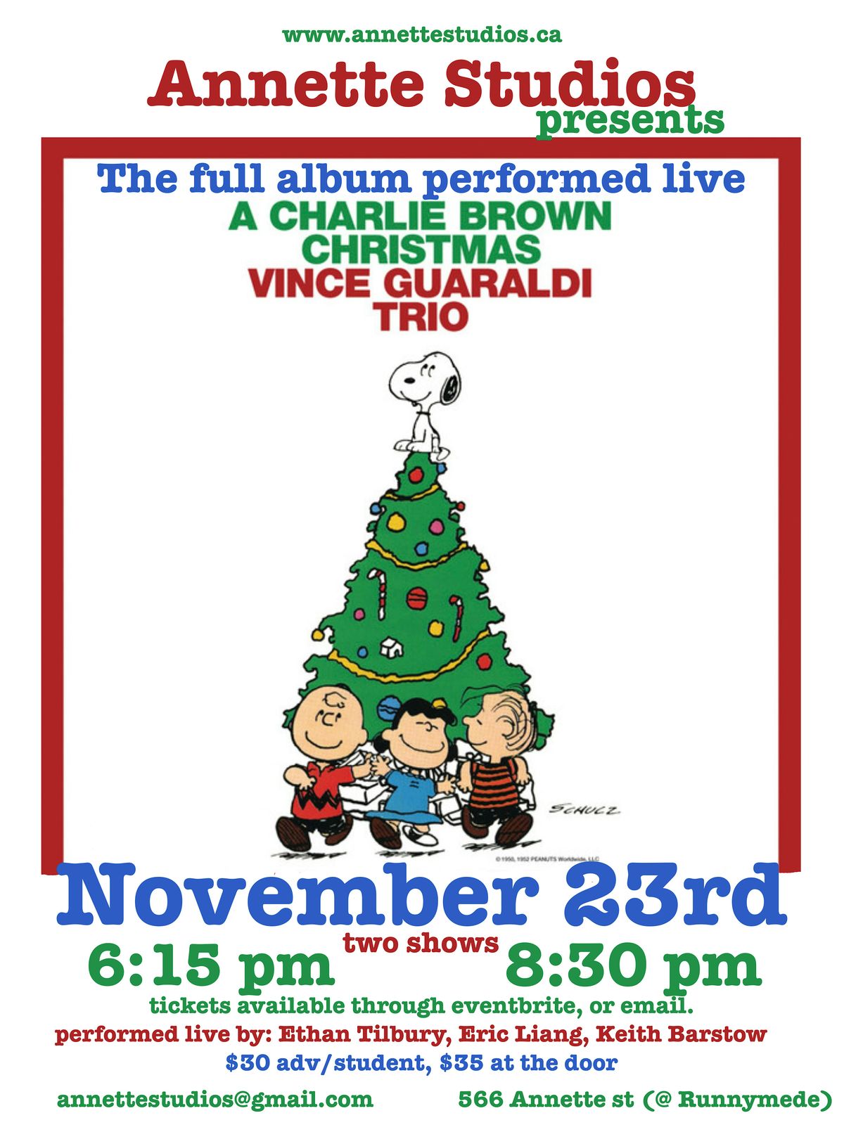 A Charlie Brown Christmas, The music of Vince Guaraldi