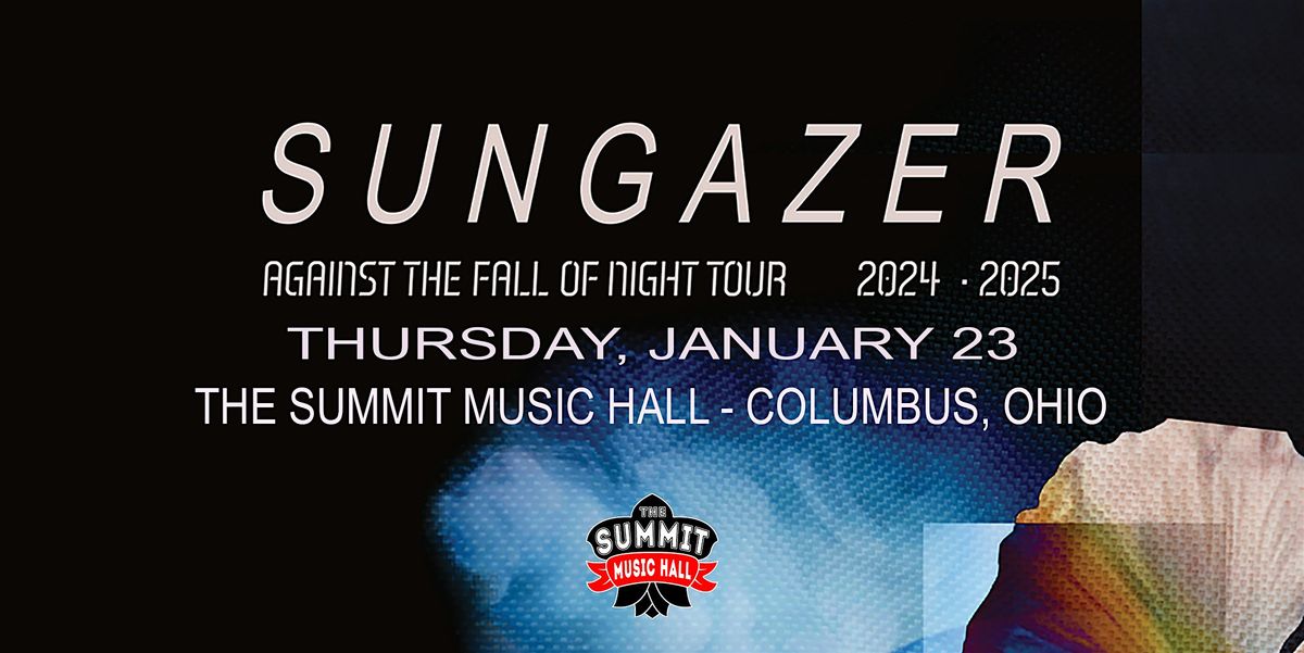 Sungazer @ The Summit Music Hall - Thursday, January 23