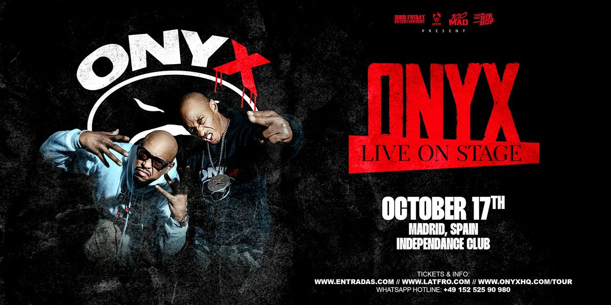 ONYX Live in Madrid