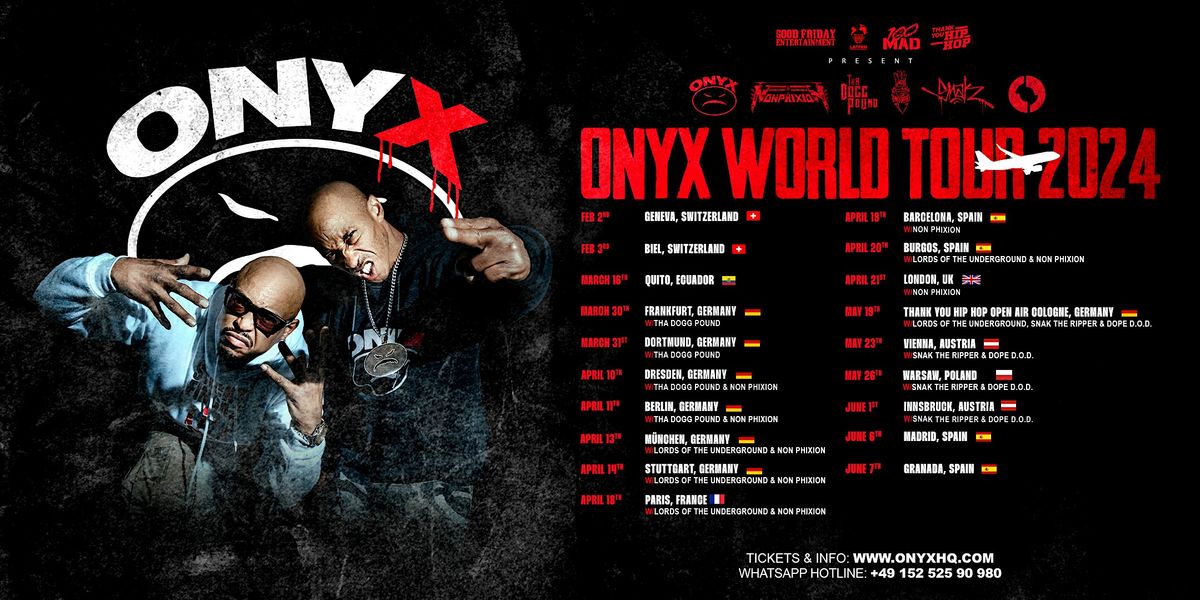 ONYX Live in Madrid